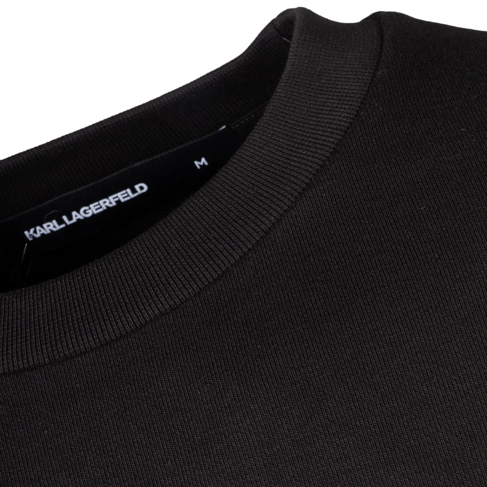 Karl Lagerfeld Μαύρο Φούτερ C Neck - 705710 500900