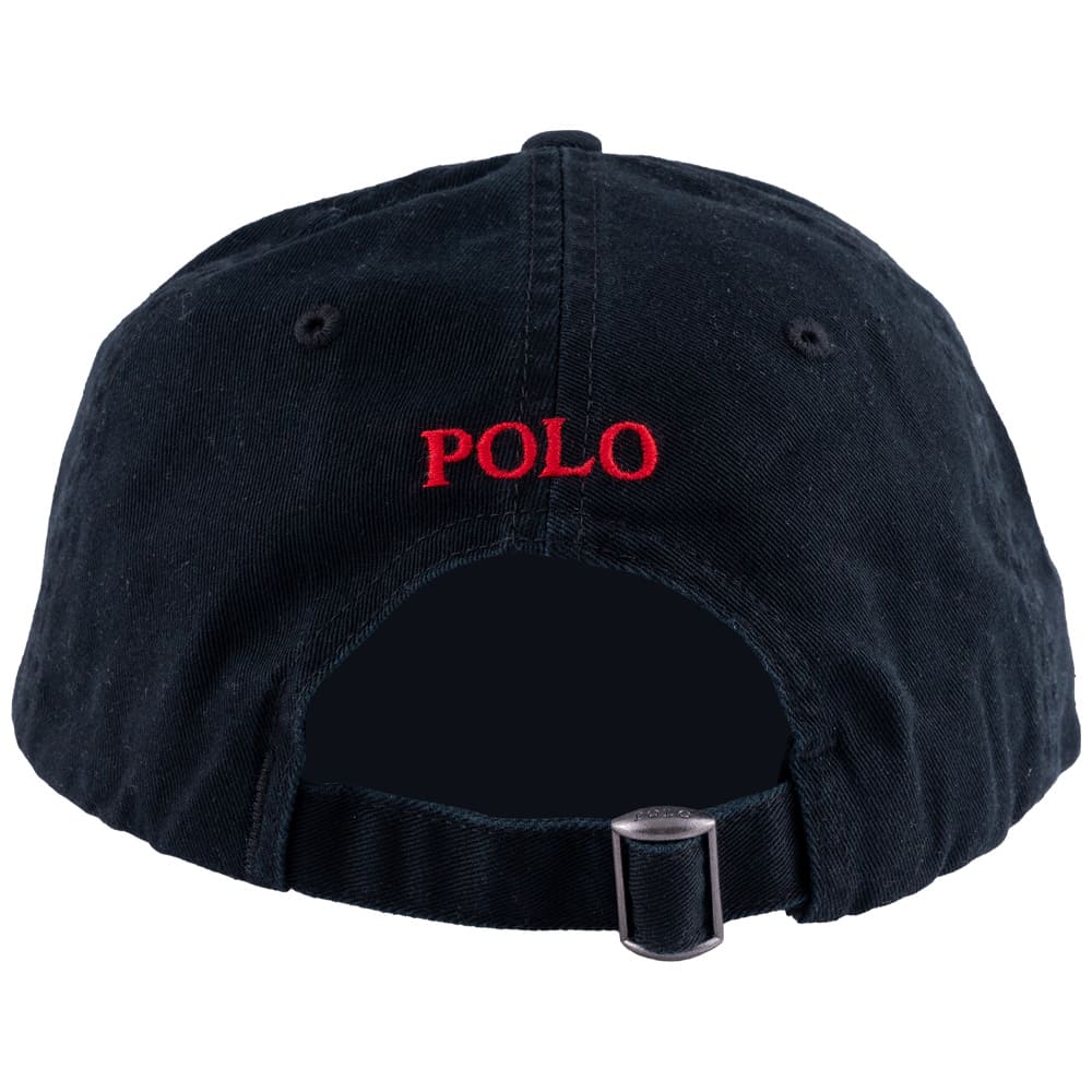 Polo Ralph Lauren Μαύρο Καπέλο Jockey - 710548524012