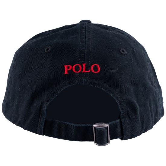 Polo Ralph Lauren Μαύρο Καπέλο Jockey - 710548524012