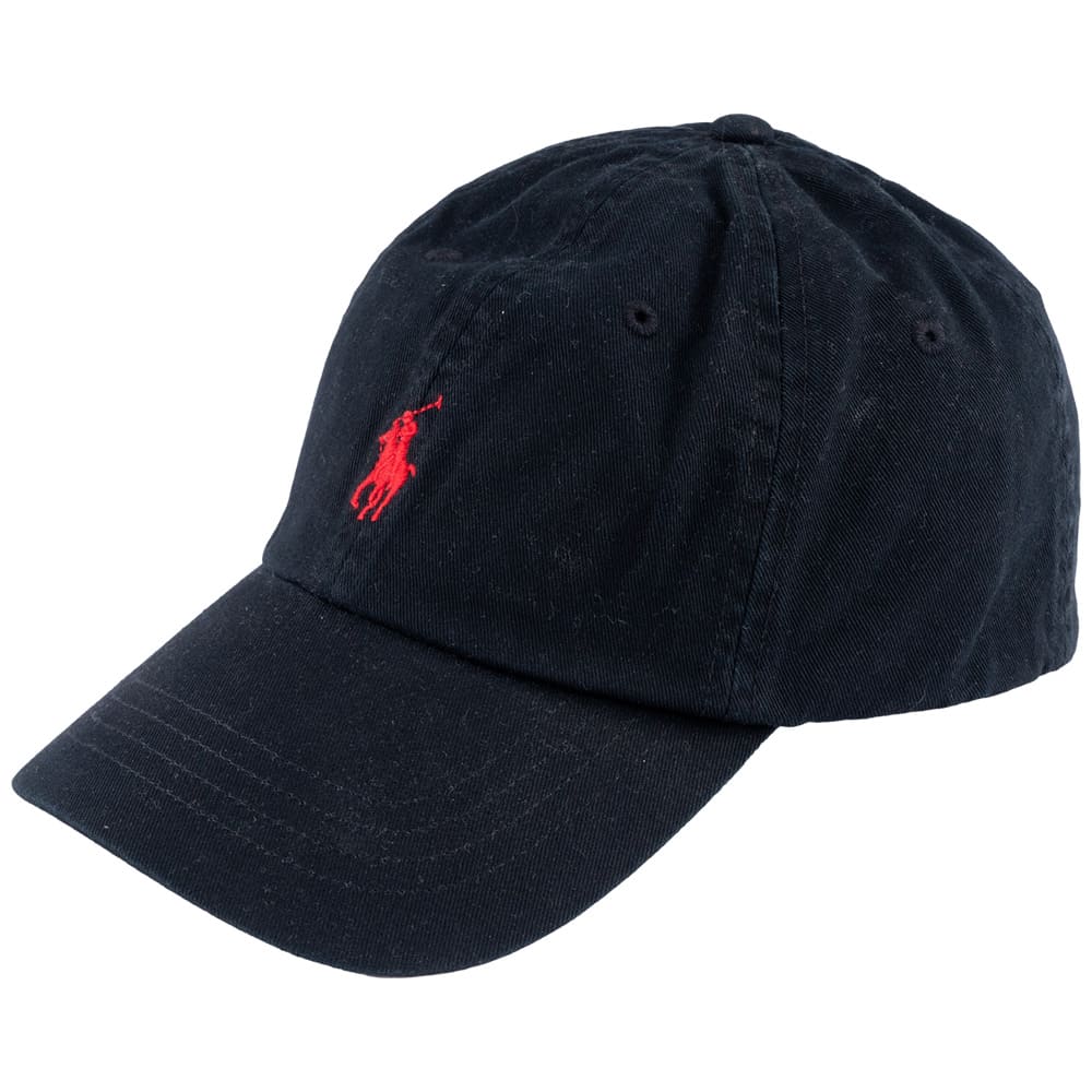 Polo Ralph Lauren Μαύρο Καπέλο Jockey - 710548524012