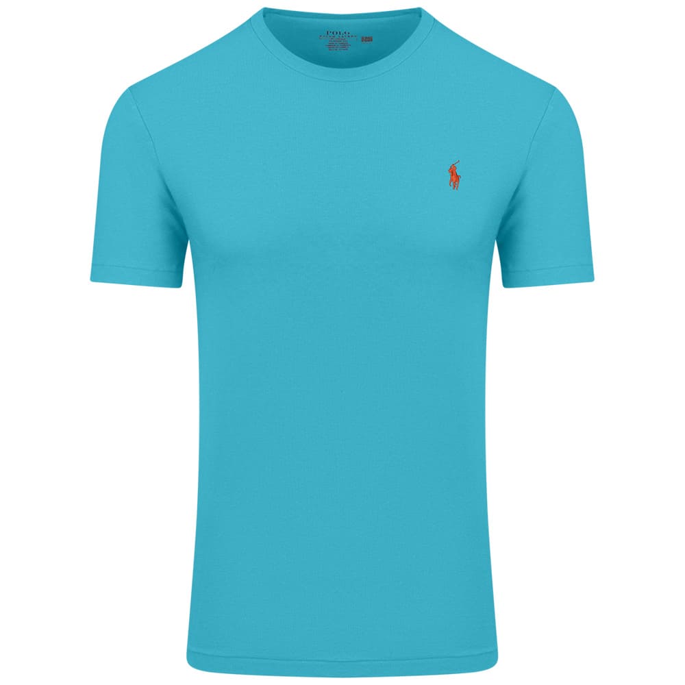 Polo Ralph Lauren Θαλασσί T-shirt C Neck - 710671438510