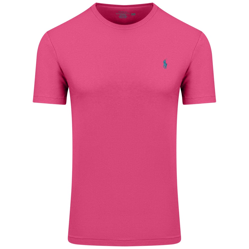 Polo Ralph Lauren Φούξια T-shirt C Neck - 710671438511