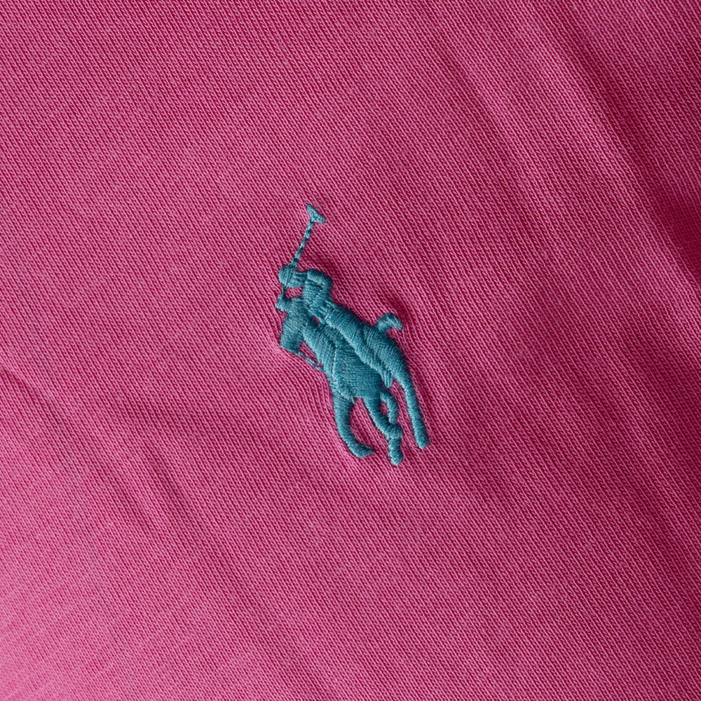 Polo Ralph Lauren Φούξια T-shirt C Neck - 710671438511