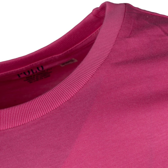 Polo Ralph Lauren Φούξια T-shirt C Neck - 710671438511