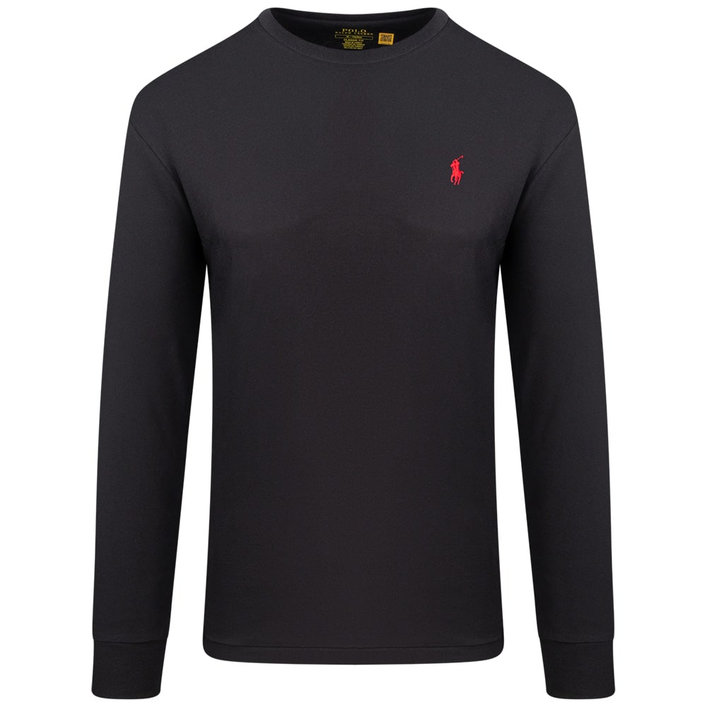 Polo Ralph Lauren Μαύρη Μπλούζα C Neck - 710671467055