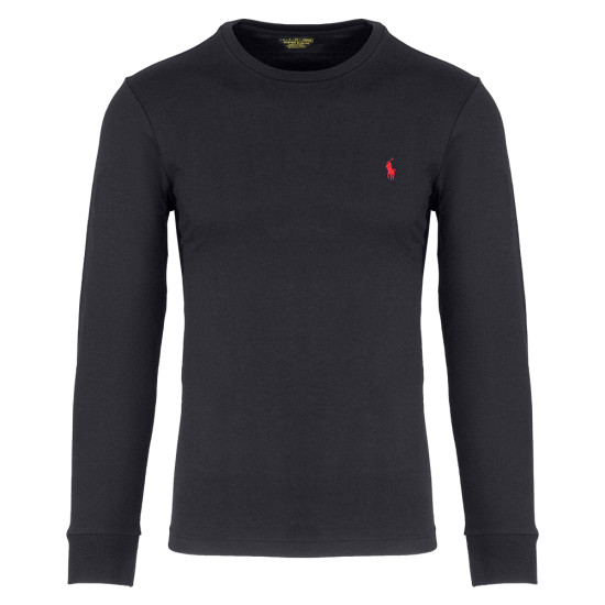 POLO RALPH LAUREN Μαύρη Μπλούζα C Neck - 710671468024