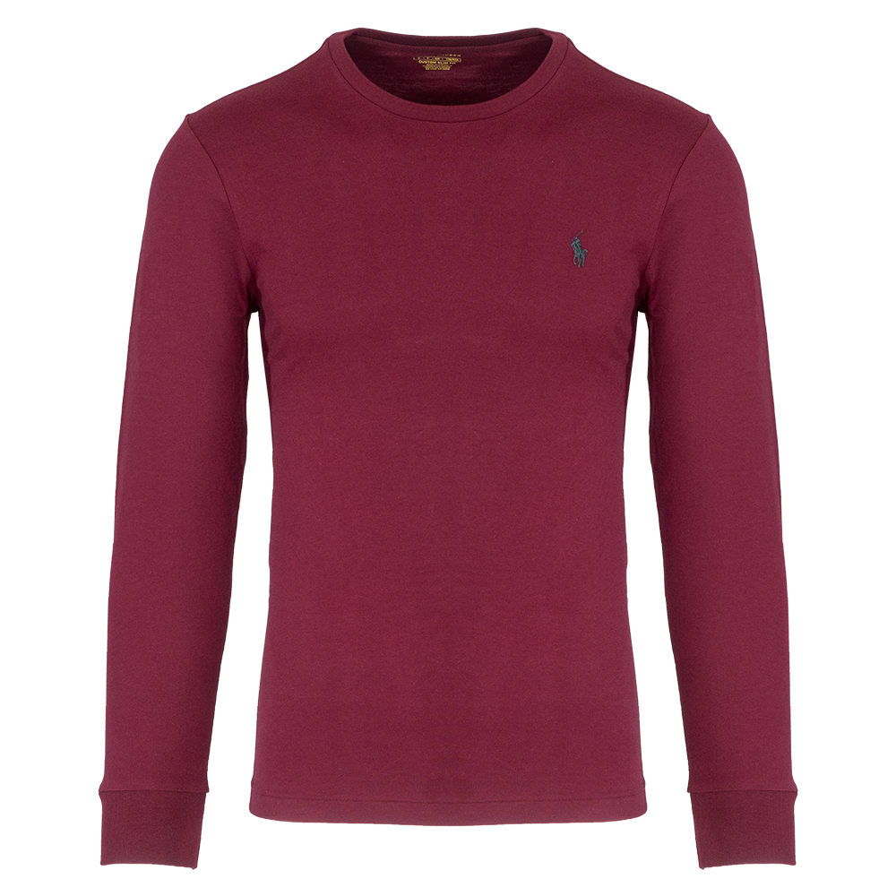 POLO RALPH LAUREN Μπορντό Μπλούζα C Neck - 710671468041