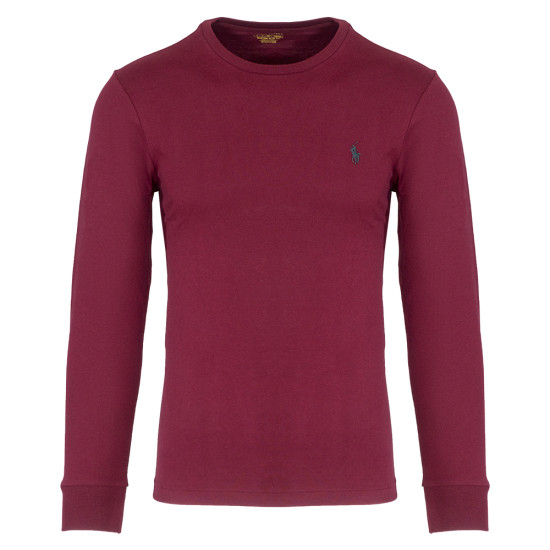 POLO RALPH LAUREN Μπορντό Μπλούζα C Neck - 710671468041