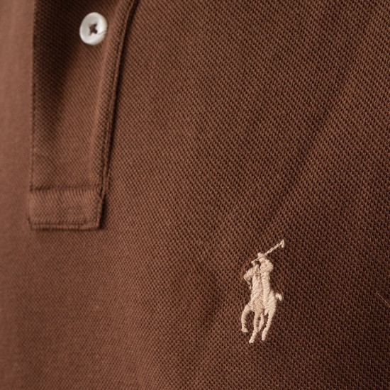 Polo Ralph Lauren Καφέ Κοντομάνικο polo - 710680784319