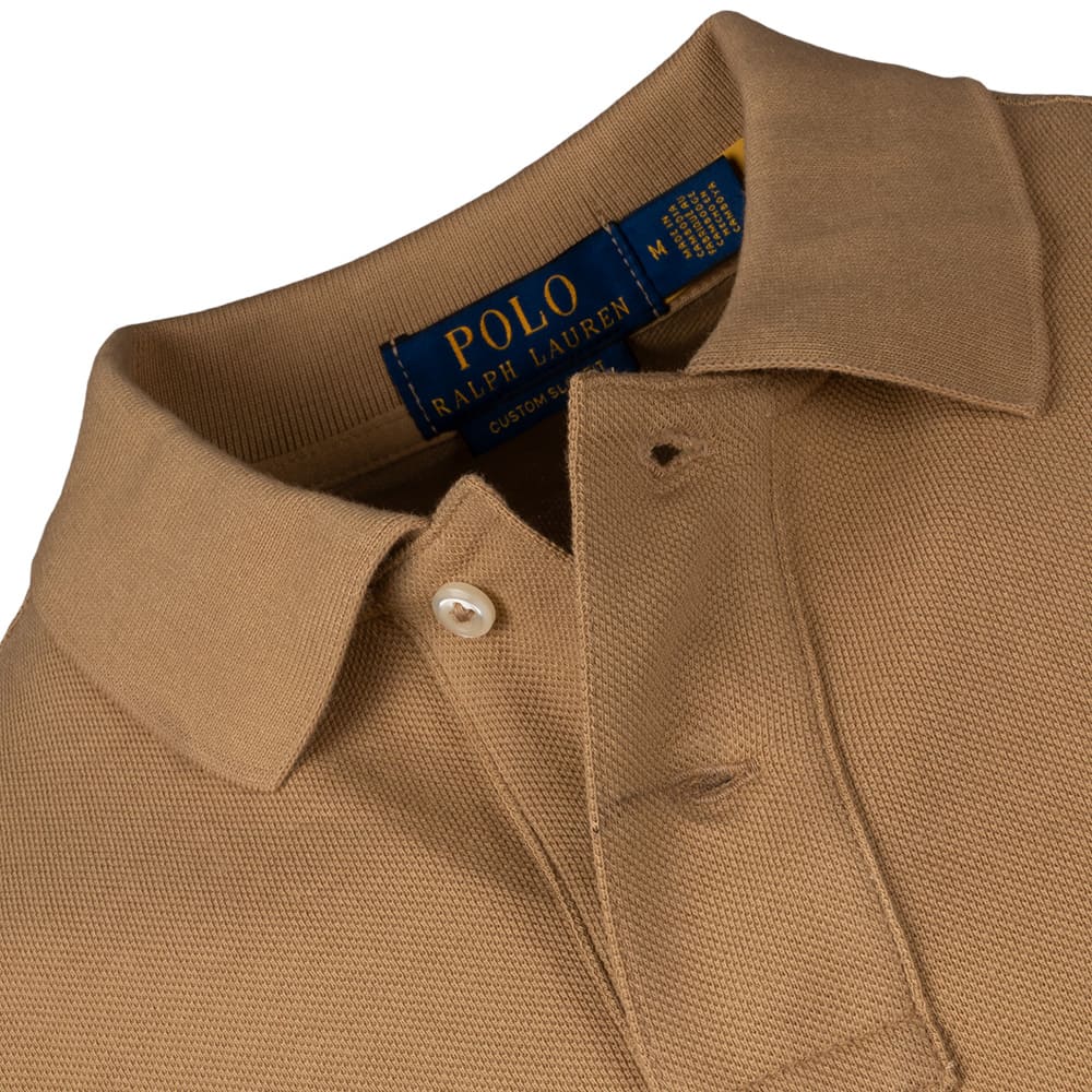 Polo Ralph Lauren Μπεζ Κοντομάνικο polo - 710680784332