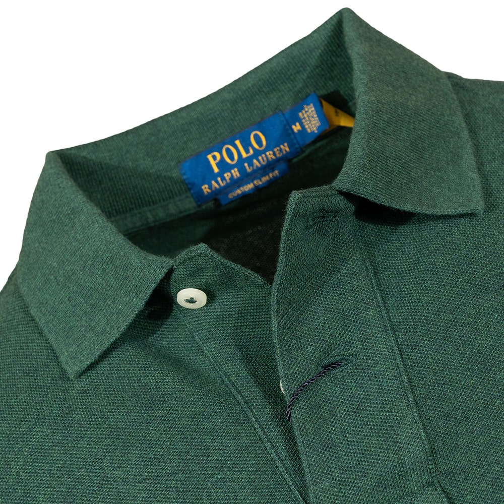 Polo Ralph Lauren Πράσινο Μακρυμάνικο polo - 710671467055