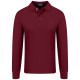 POLO Ralph Lauren Μπορντό Μακρυμάνικο polo - 710680790095