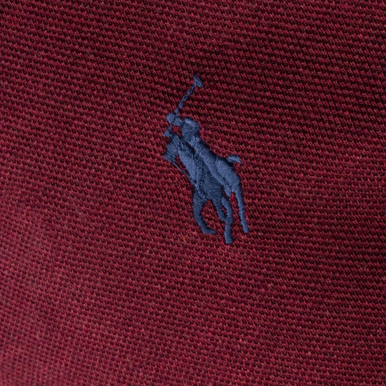 POLO Ralph Lauren Μπορντό Μακρυμάνικο polo - 710680790095