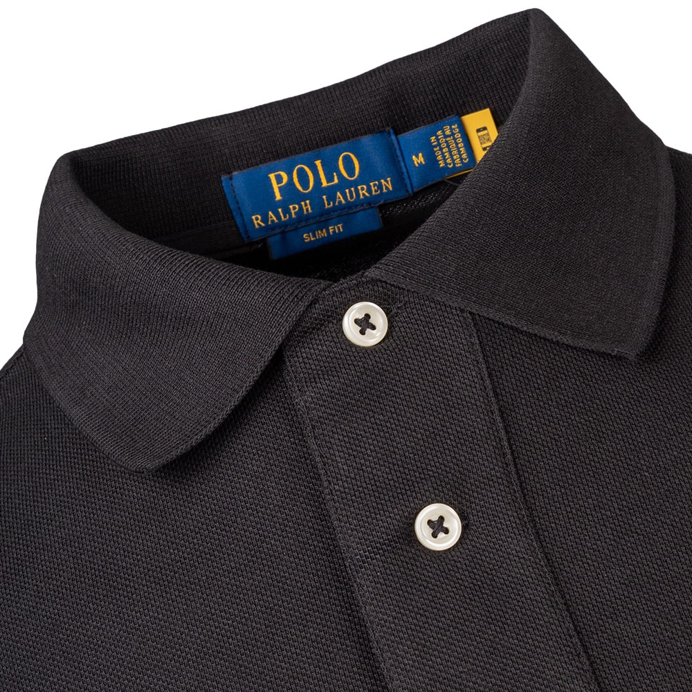 Polo Ralph Lauren Μαύρο Μακρυμάνικο polo - 710681126037