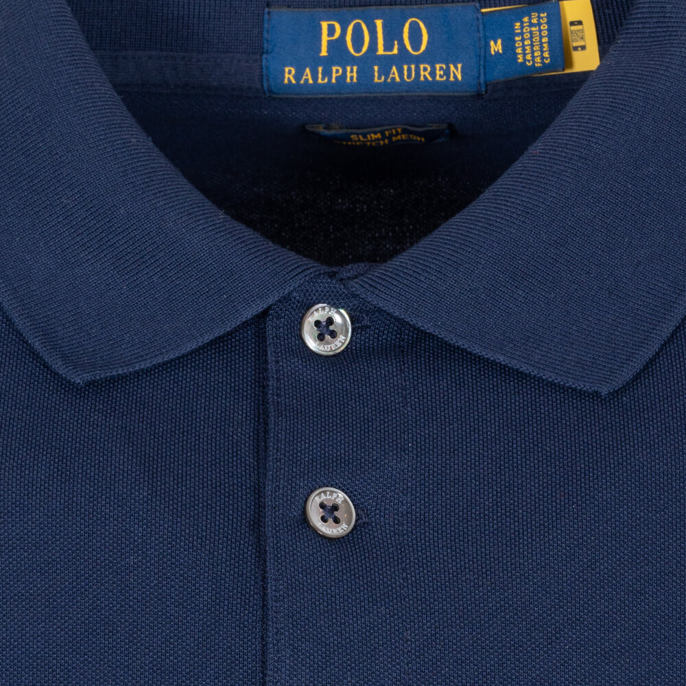 POLO RALPH LAUREN Μπλε Μακρυμάνικο polo - 710717285018