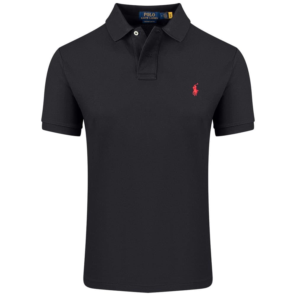 Polo Ralph Lauren Μαύρο Κοντομάνικο polo - 710782592001