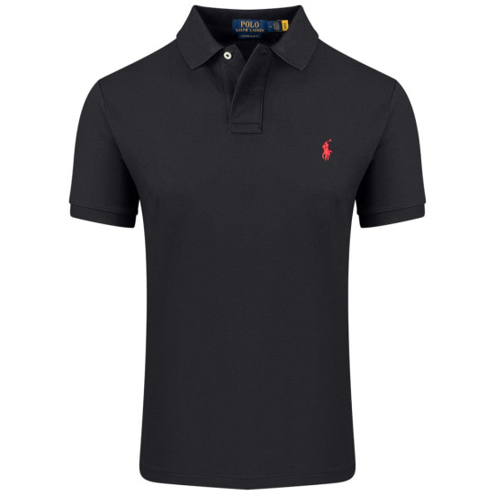 Polo Ralph Lauren Μαύρο Κοντομάνικο polo - 710782592001