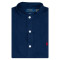 Polo Ralph Lauren Πουκάμισο Mao 100% Linen 710801500004 Μπλε