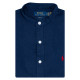 Polo Ralph Lauren Πουκάμισο Mao 100% Linen 710801500004 Μπλε