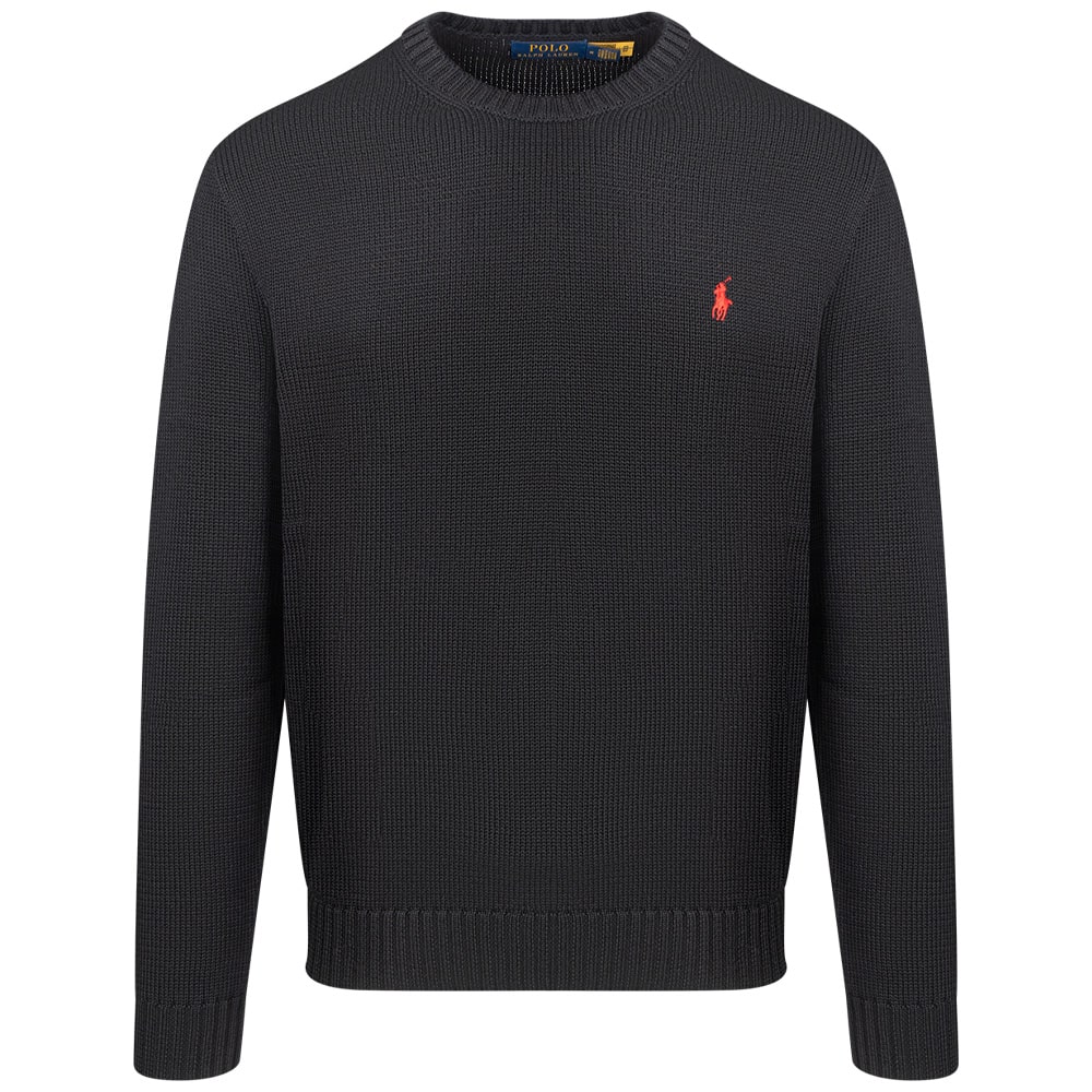 Polo Ralph Lauren Μαύρο Πουλόβερ C Neck - 710810846020