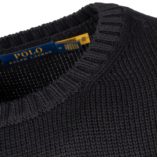 Polo Ralph Lauren Μαύρο Πουλόβερ C Neck - 710810846020