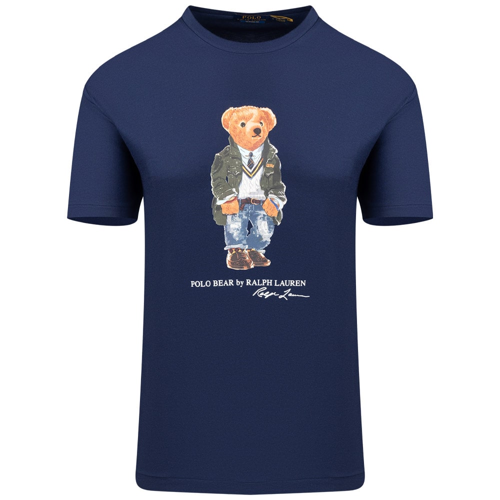 Polo Ralph Lauren Μπλε T-shirt C Neck - 710854497034