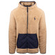 Polo Ralph Μπεζ Lauren Ζακέτα Hoodie - 710880752003