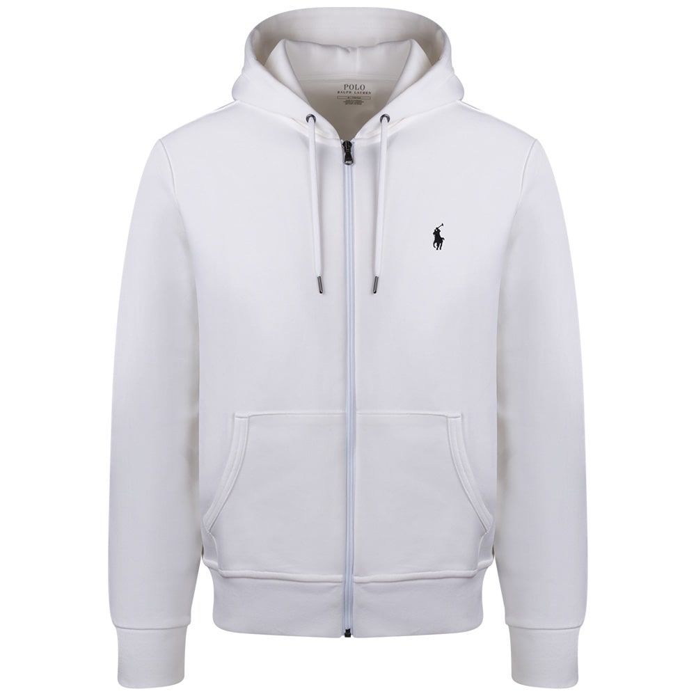 Polo Ralph Lauren Λευκή Ζακέτα Hoodie - 710881517083