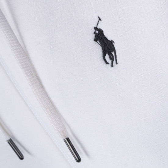 Polo Ralph Lauren Λευκή Ζακέτα Hoodie - 710881517083