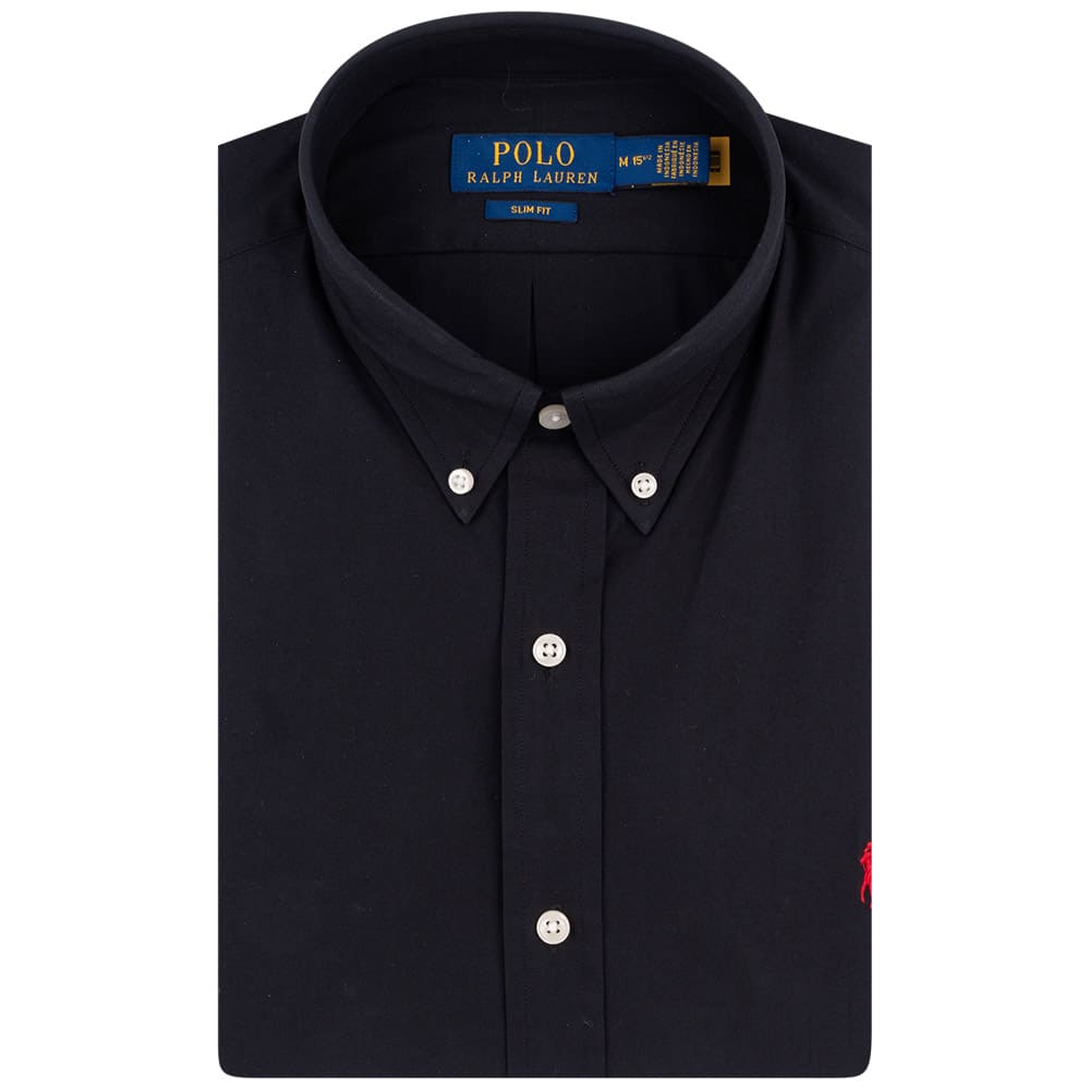 Polo Ralph Lauren Μαύρο Πουκάμισο Button Down - 710928254006