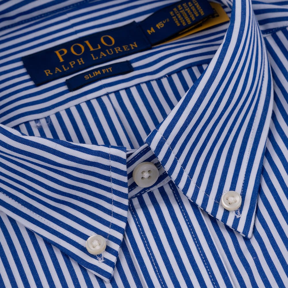 Polo Ralph Lauren Μπλε Ριγέ Πουκάμισο Button Down- 710928254008