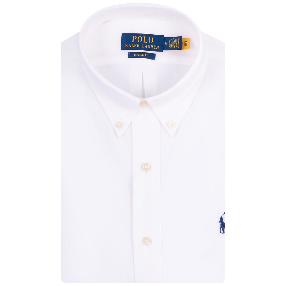 Polo Ralph Lauren Λευκό Πουκάμισο Button Down - 710928255002