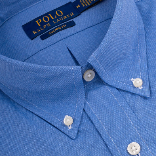 Polo Ralph Lauren Μπλε Πουκάμισο Button Down - 710928255003