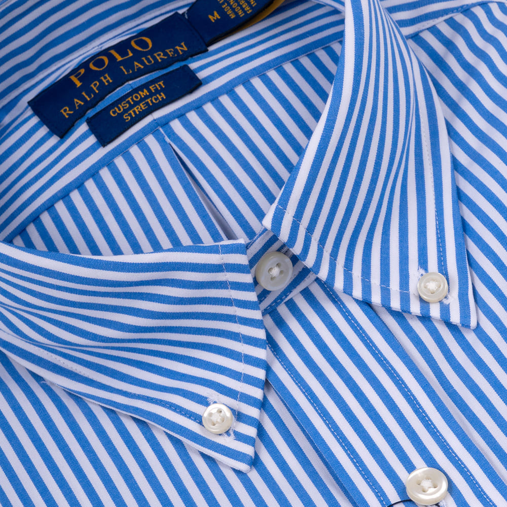 Polo Ralph Lauren Μπλε Πουκάμισο Button Down - 710929346001