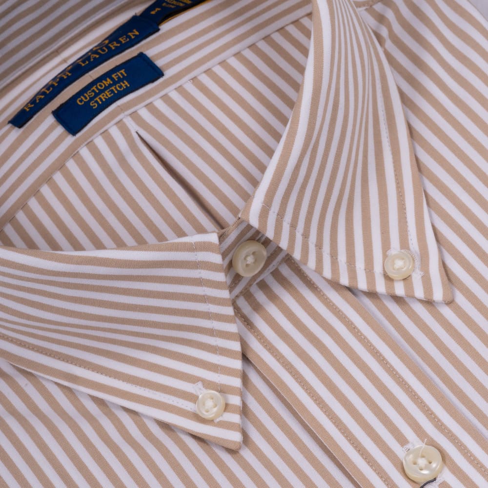 Polo Ralph Lauren Μπεζ Πουκάμισο Button Down - 710929346502