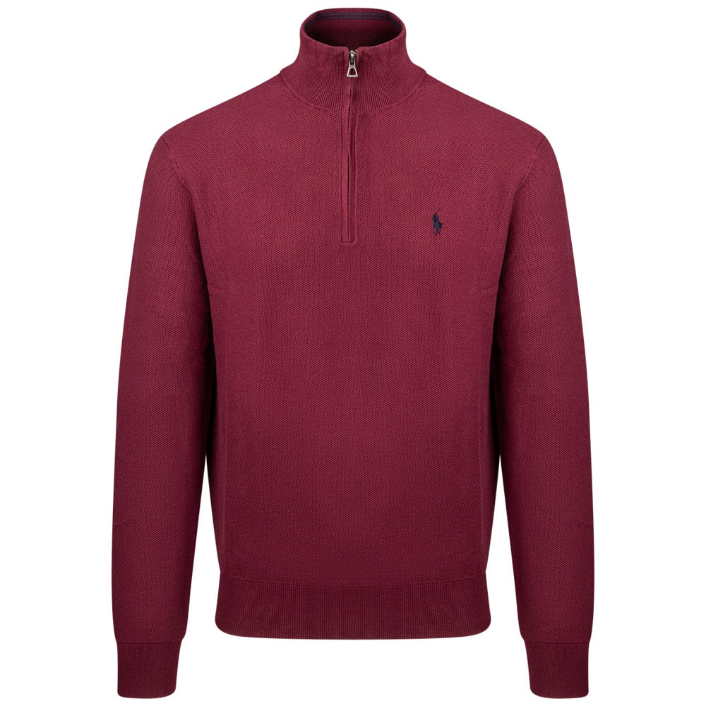Polo Ralph Lauren Μπορντό Half Zip - 710932304005