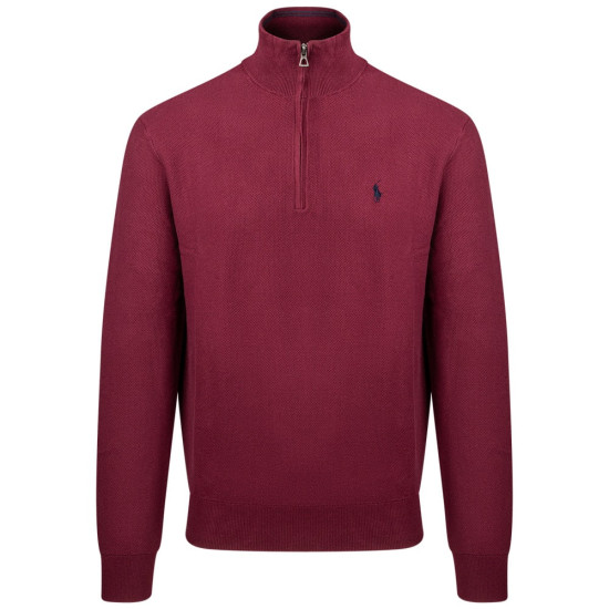 Polo Ralph Lauren Μπορντό Half Zip - 710932304005