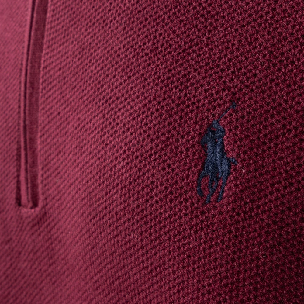 Polo Ralph Lauren Μπορντό Half Zip - 710932304005