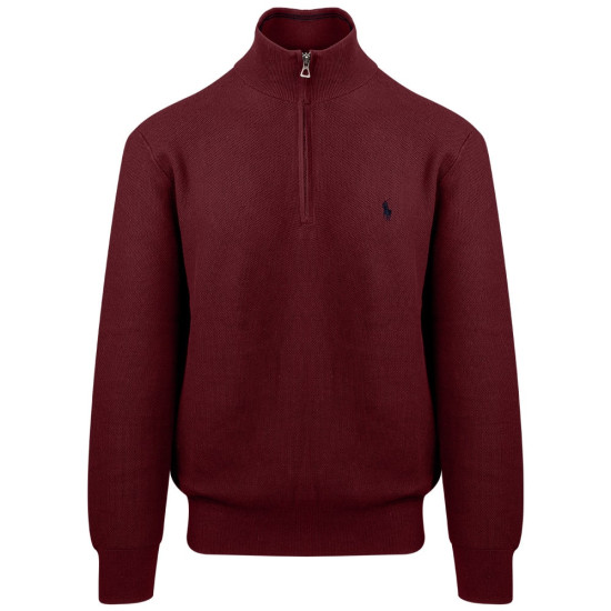 Polo Ralph Lauren Μπορντό Half Zip - 710932304525