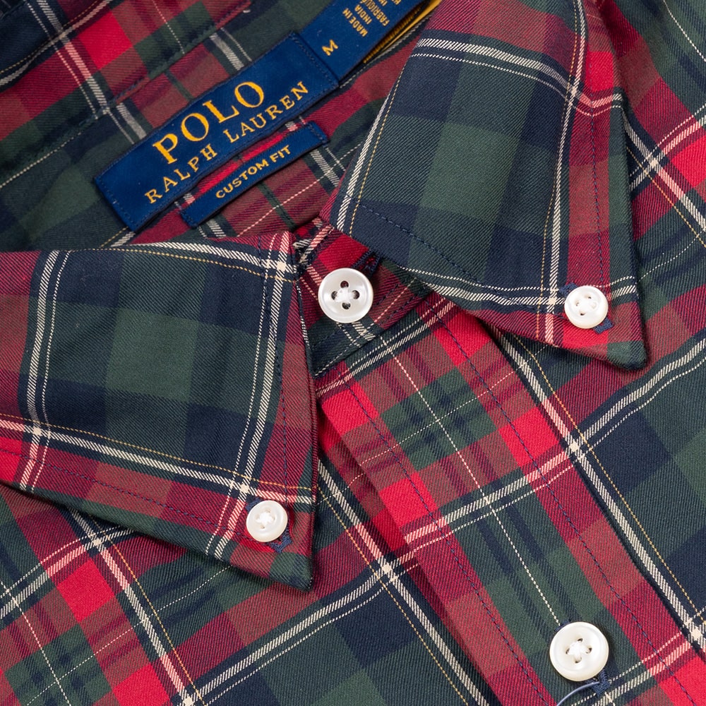 Polo Ralph Lauren Πράσινο/Κόκκινο Πουκάμισο Button Down - 710953644008