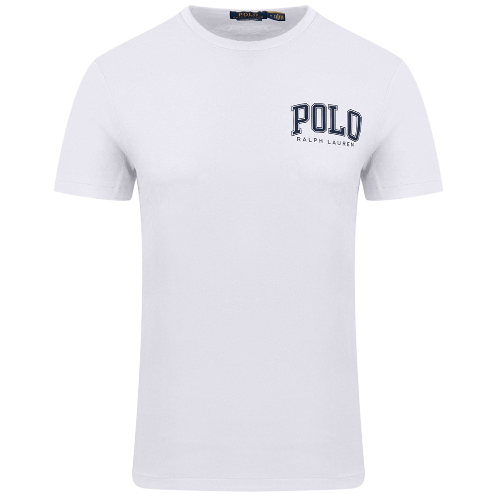 Polo Ralph Lauren Λευκό T-shirt C Neck - 710960572004