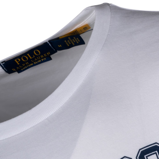 Polo Ralph Lauren Λευκό T-shirt C Neck - 710960572004