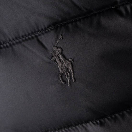 Polo Ralph Lauren Μαύρο Αμάνικο Μπουφάν - 710967775002