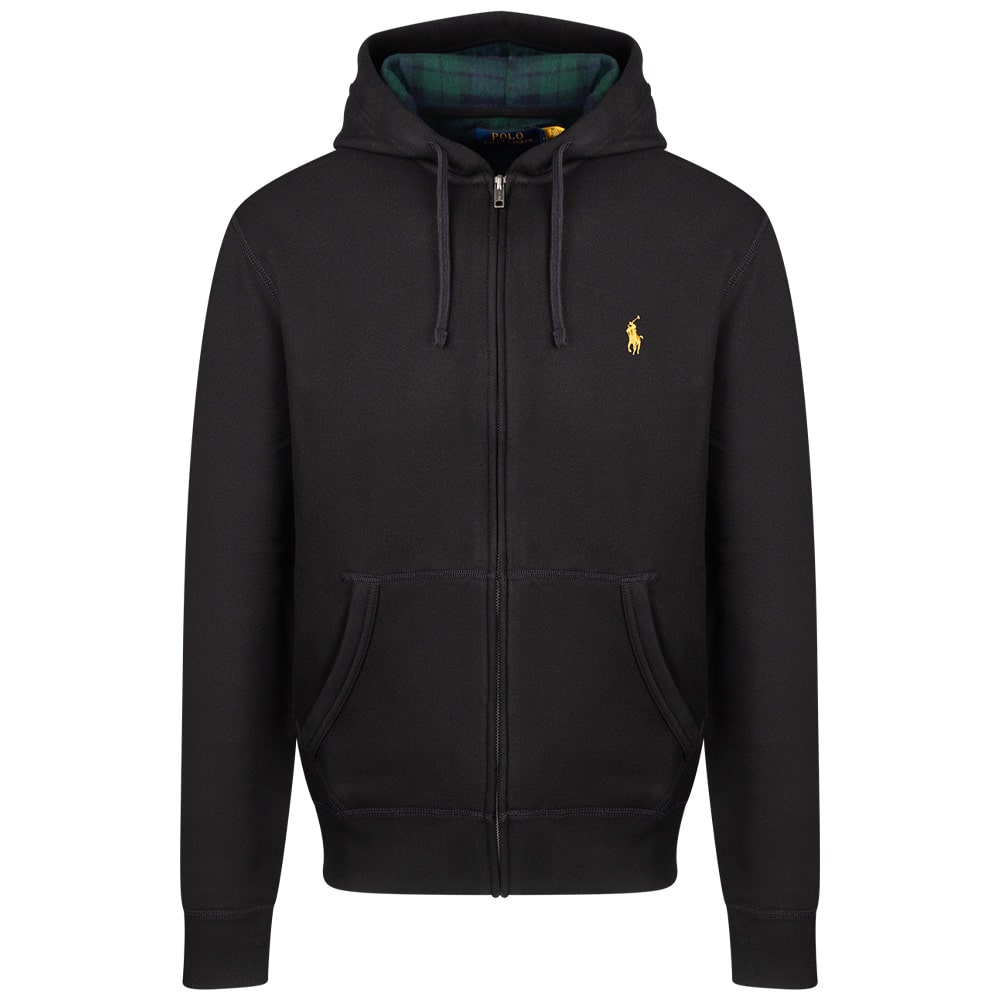 Polo Ralph Lauren Μαύρη Ζακέτα Hoodie - 710981467001