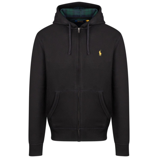 Polo Ralph Lauren Μαύρη Ζακέτα Hoodie - 710981467001