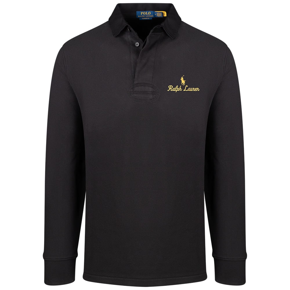 Polo Ralph Lauren Μαύρο Μακρυμάνικο polo - 710981780001