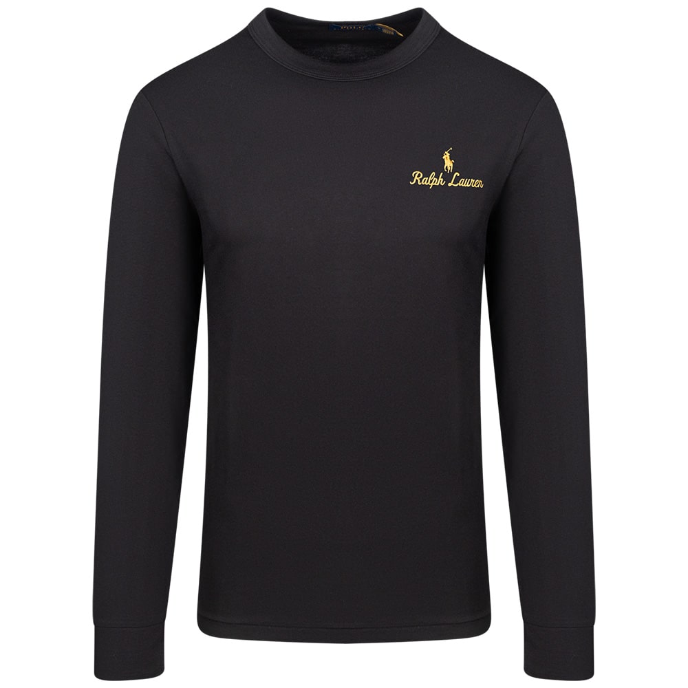 Polo Ralph Lauren Μαύρη Μπλουζα C Neck - 710981783001