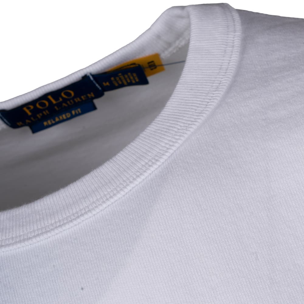 Polo Ralph Lauren Λευκό T-shirt C Neck - 710A13265002