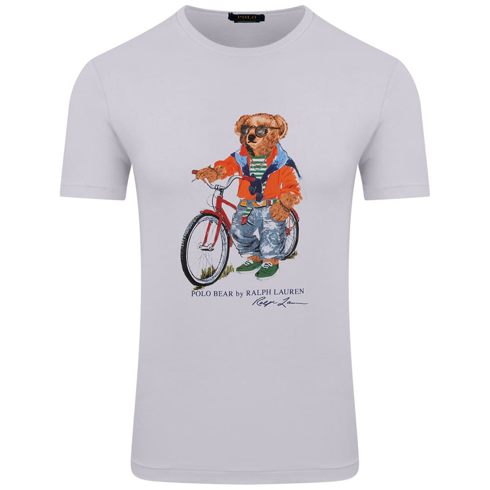 Polo Ralph Lauren Λευκό T-shirt C Neck - 710B16612002