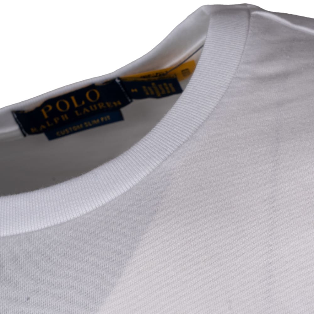 Polo Ralph Lauren Λευκό T-shirt C Neck - 710B16612002